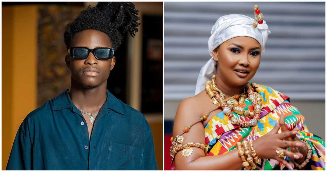 Lasmid and Nana Ama McBrown Lasmid and Nana Ama McBrown