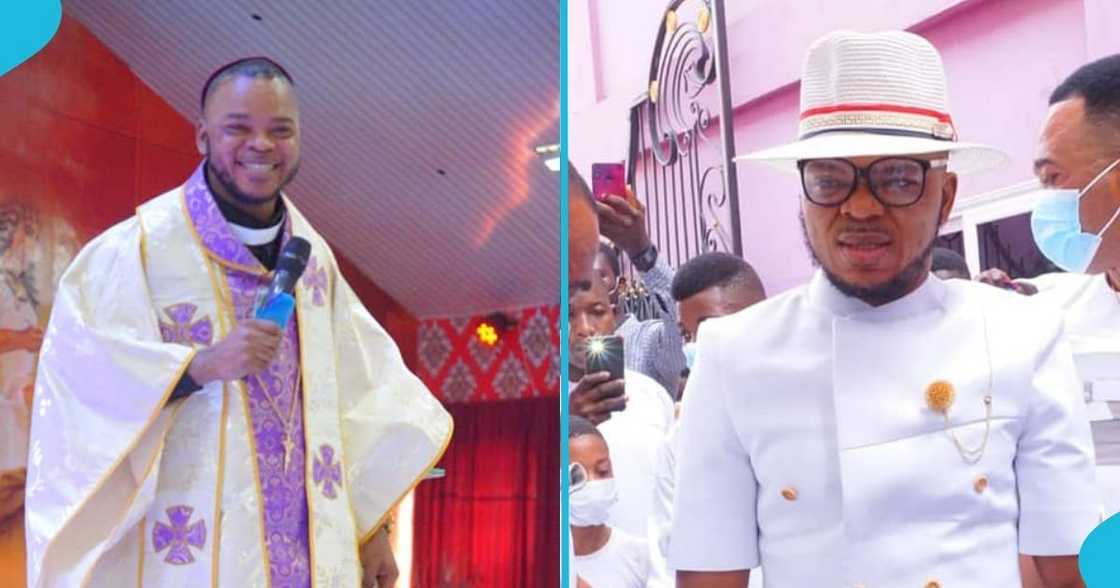 Bishop Obinim, fire incident, guest house fire, Ghana National Fire Service, emotional video, social media reactions, Ashalley Botwe