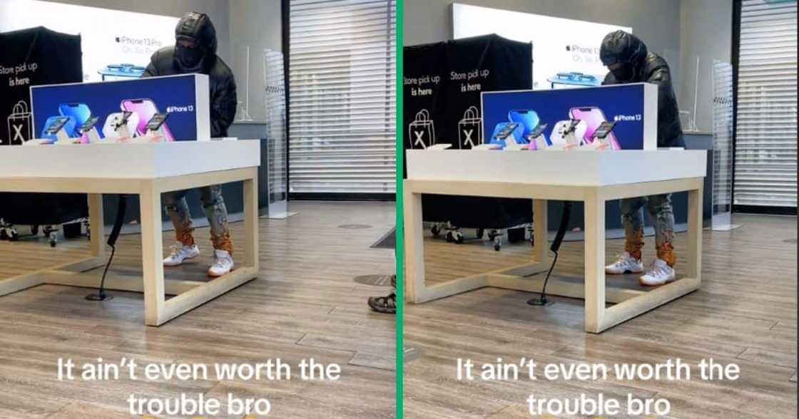 A failed heist A failed heist