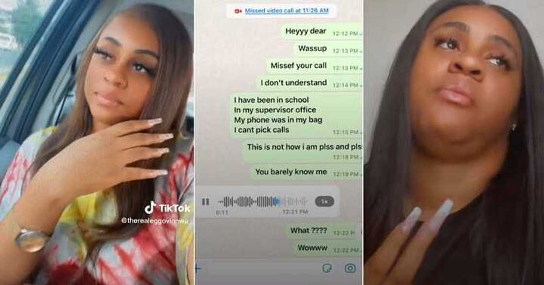 Lady leaks her chat with man who called her dangerous Lady leaks her chat with man who called her dangerous