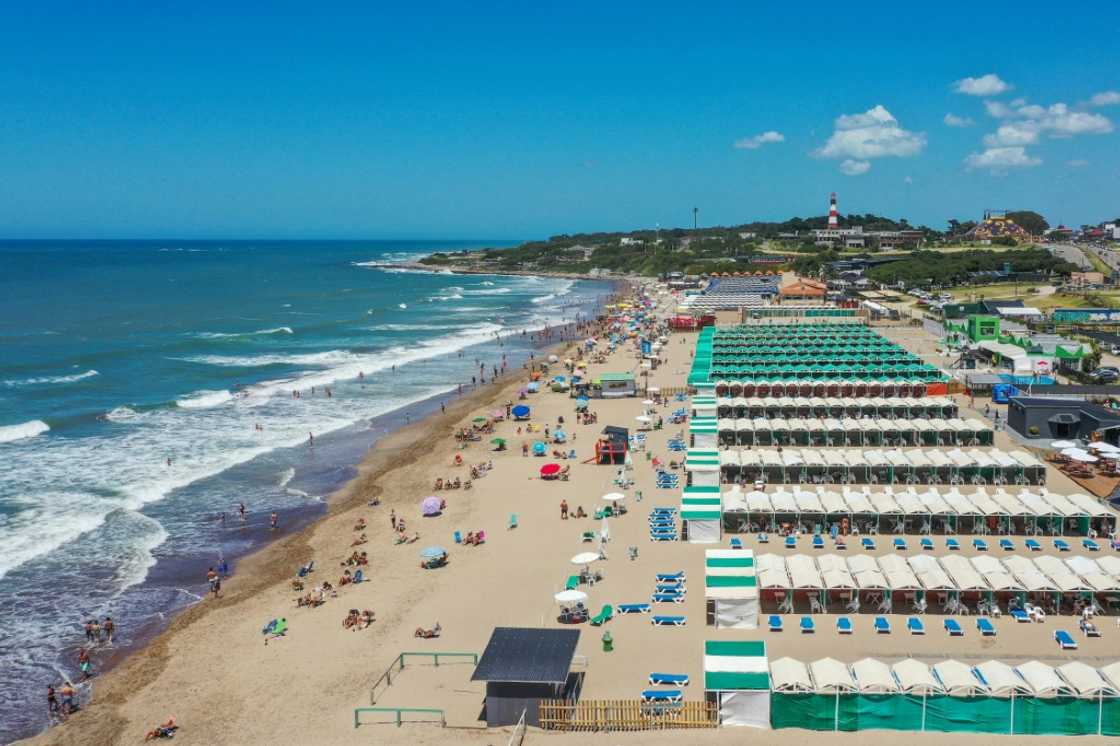 The beaches of Argentina's Mar del Plata are eerily quiet this year The beaches of Argentina's Mar del Plata are eerily quiet this year