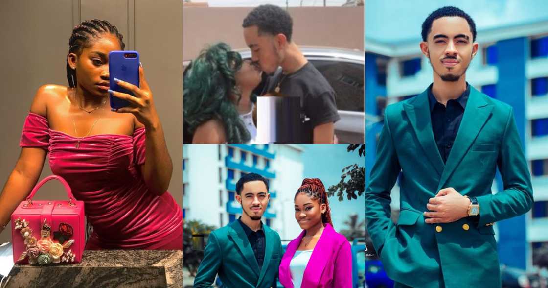 Afia Schwar's son and his girlfriend Afia Schwar's son and his girlfriend