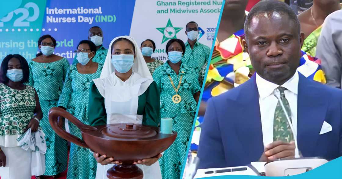 GRNMA, nurses, strike, Mintah Akandoh, minister of health, 2025 budget GRNMA, nurses, strike, Mintah Akandoh, minister of health, 2025 budget