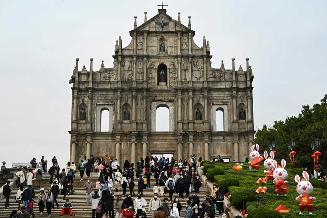 Macau's streets were packed in the run-up to the Lunar New Year after pandemic controls were abruptly lifted but it is far from business as usual Macau's streets were packed in the run-up to the Lunar New Year after pandemic controls were abruptly lifted but it is far from business as usual