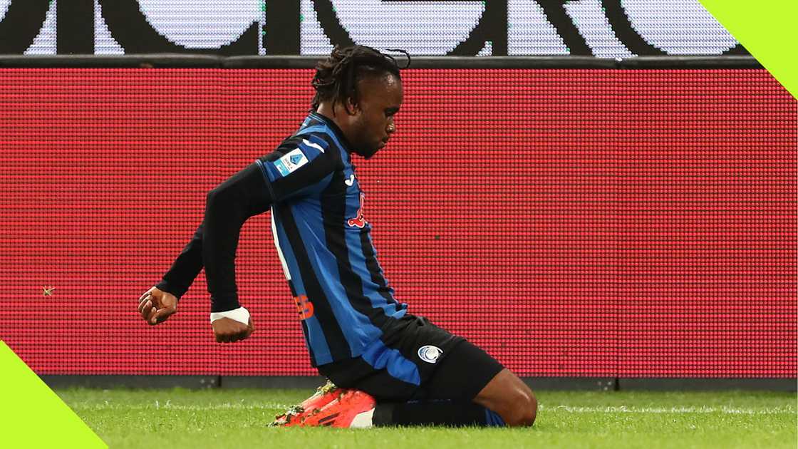 Ademola Lookman, Atalanta, Hellas Verona, Gewiss Stadium, Bergamo, Italy, Serie A, October 26, 2024. Ademola Lookman, Atalanta, Hellas Verona, Gewiss Stadium, Bergamo, Italy, Serie A, October 26, 2024.