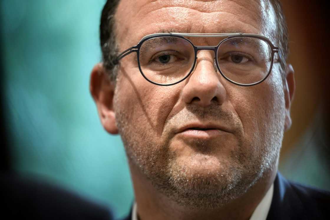 The complaint against Solidarity and Social Cohesion Minister Damien Abad (pictured June 2022) is 'currently being examined', prosecutors said The complaint against Solidarity and Social Cohesion Minister Damien Abad (pictured June 2022) is 'currently being examined', prosecutors said