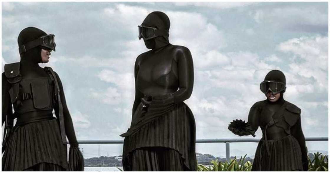 Nana Akua Addo And Beautiful Daughters Steal Show At Glitz Fashion Week, Ghanaians Show Love Nana Akua Addo And Beautiful Daughters Steal Show At Glitz Fashion Week, Ghanaians Show Love