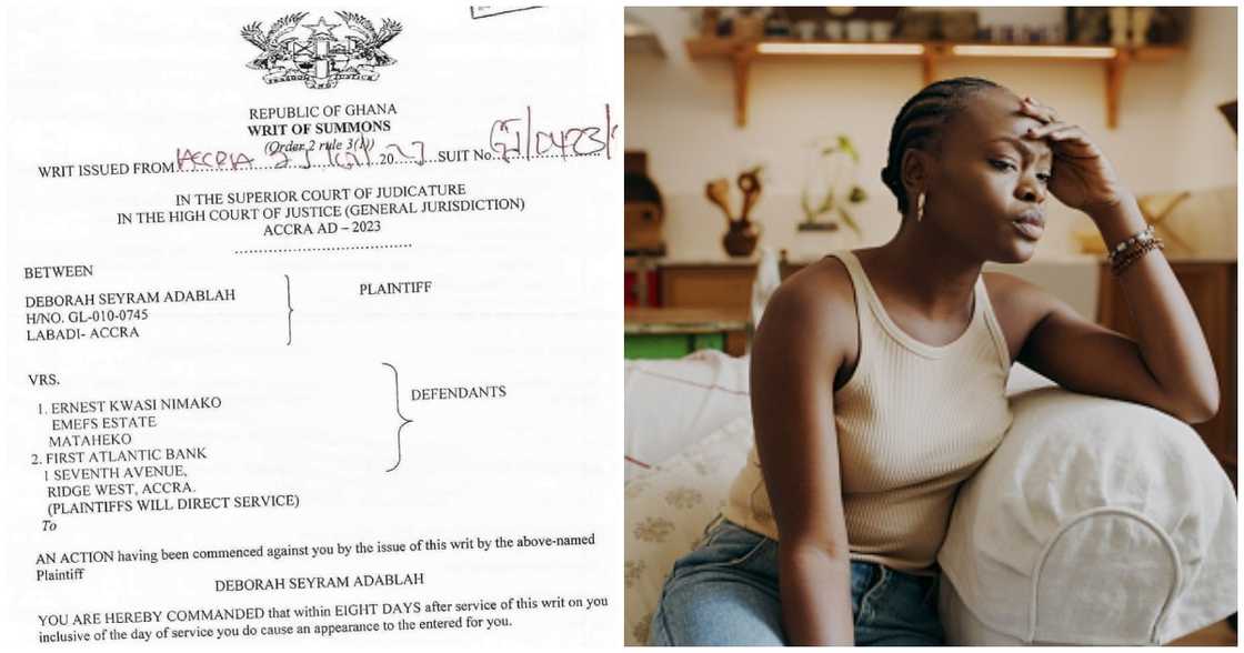 Deborah Seyram Adablah says she was forced into a sexual relationship with her boss. Deborah Seyram Adablah says she was forced into a sexual relationship with her boss.