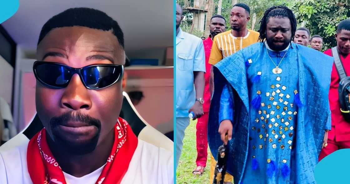 Bishop Kwabena Asiamah, Captain Caesar, Ajagurajah, begs forgiveness, in the UK, content creator, financial support Bishop Kwabena Asiamah, Captain Caesar, Ajagurajah, begs forgiveness, in the UK, content creator, financial support