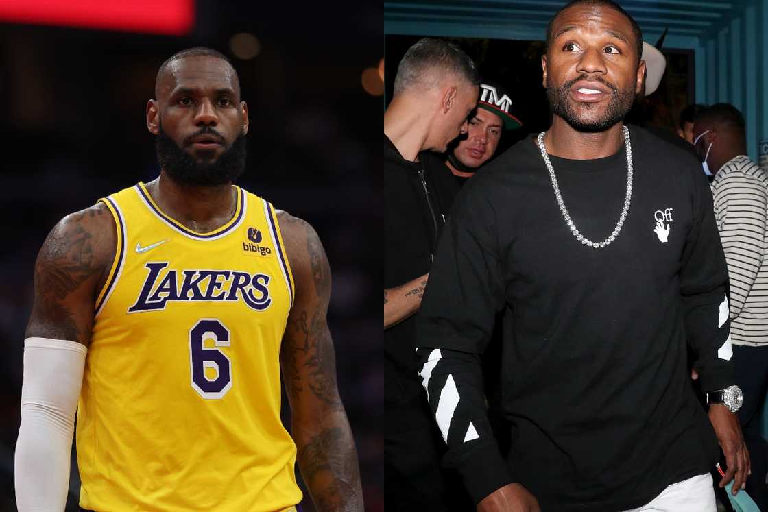 The “rags to riches” stories of Lebron James and Floyd Mayweather The “rags to riches” stories of Lebron James and Floyd Mayweather