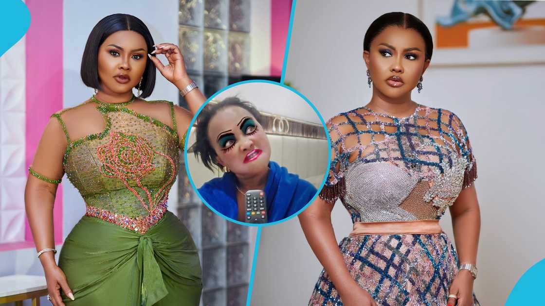 Nana Ama McBrown, McBrown's funny skit, McBrown's movies, McBrown's marriage, McBrown's net worth, McBrown's daughter, Baby Maxin