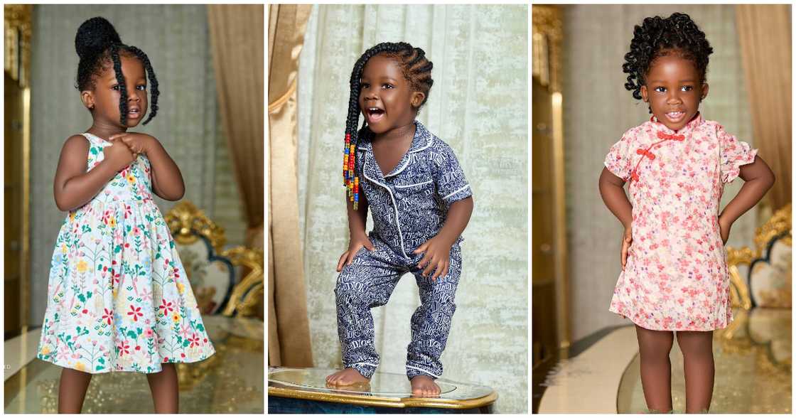 Nana Akua Nhyira: Tracey Boakye's daughter stuns many with 'big girl' photos