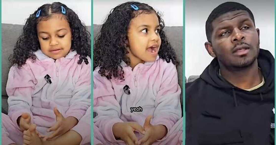 Little girl opens up about her reason for dubbing her father a bad parent