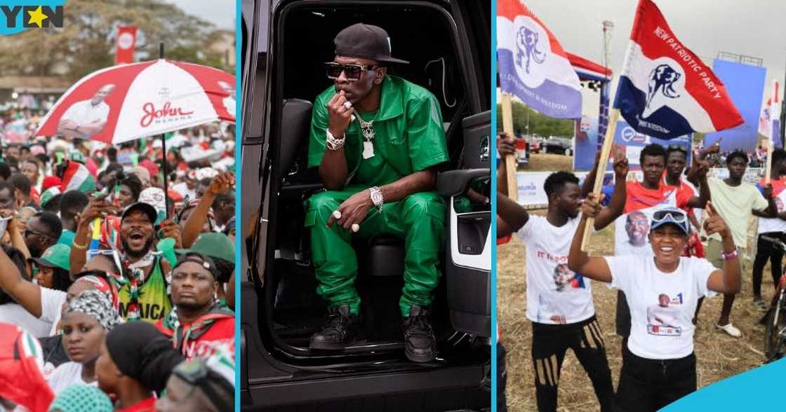 Shatta Wale, Charles Nii-Armah Mensah, political party, Dancehall artiste, NDC, NPP