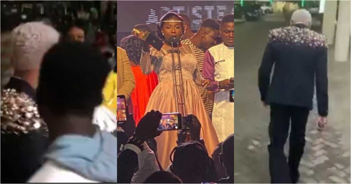 VGMA22: Video of KiDi storming out of auditorium after Diana Hamilton won Artiste of the Year emerges