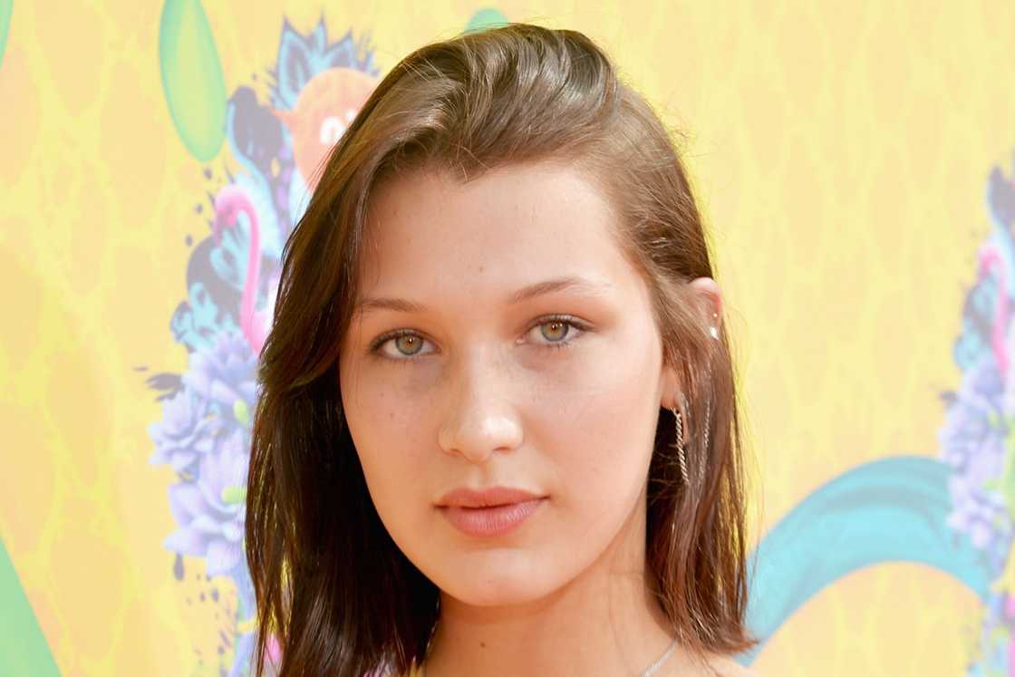 Bella Hadid before and after Bella Hadid before and after