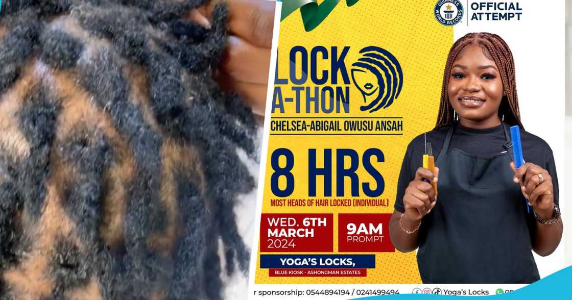 Ghanaian hairdresser Chelsea-Abigail Ghanaian hairdresser Chelsea-Abigail