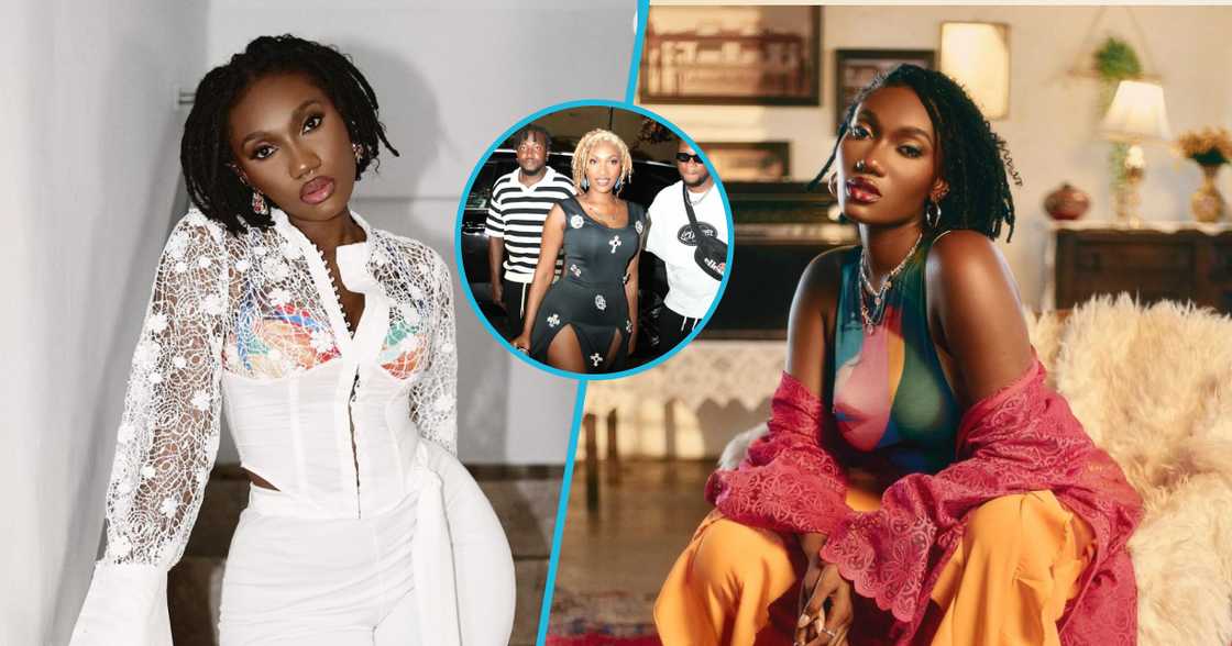 Ghanaian musician Wendy Shay rocks a blonde hairstyle to perform in Italy.