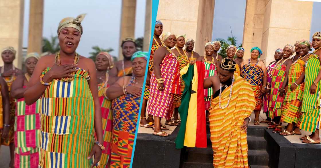 Mama Toli Toli and the Makola traders at the Black Stars Square