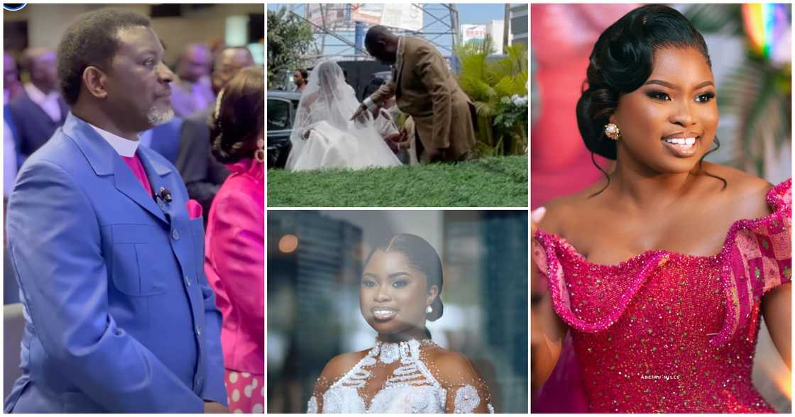 Archbishop Charles Agyinasare, Bishop Tackie and Rhoda Naa Ashardey Archbishop Charles Agyinasare, Bishop Tackie and Rhoda Naa Ashardey