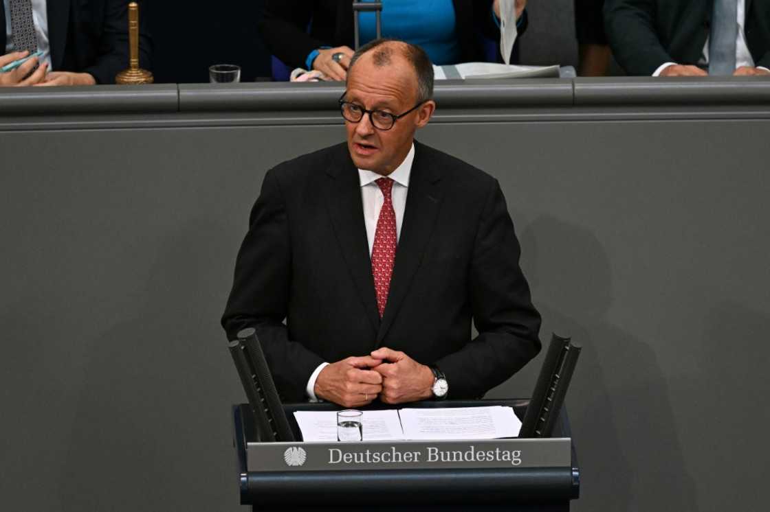 Chancellor Friedrich Merz said Germany's 'freedom is being threatened'