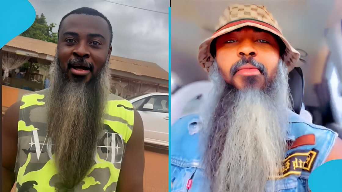 Longest beard, Kumasi, in Africa, Beardlordgh Longest beard, Kumasi, in Africa, Beardlordgh