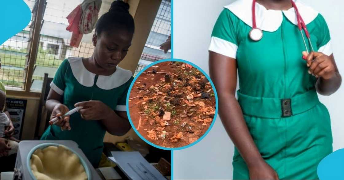 ghana, woman, resident, nurses, poor sanitation, ghanaian nurses, apartment, nurse protests