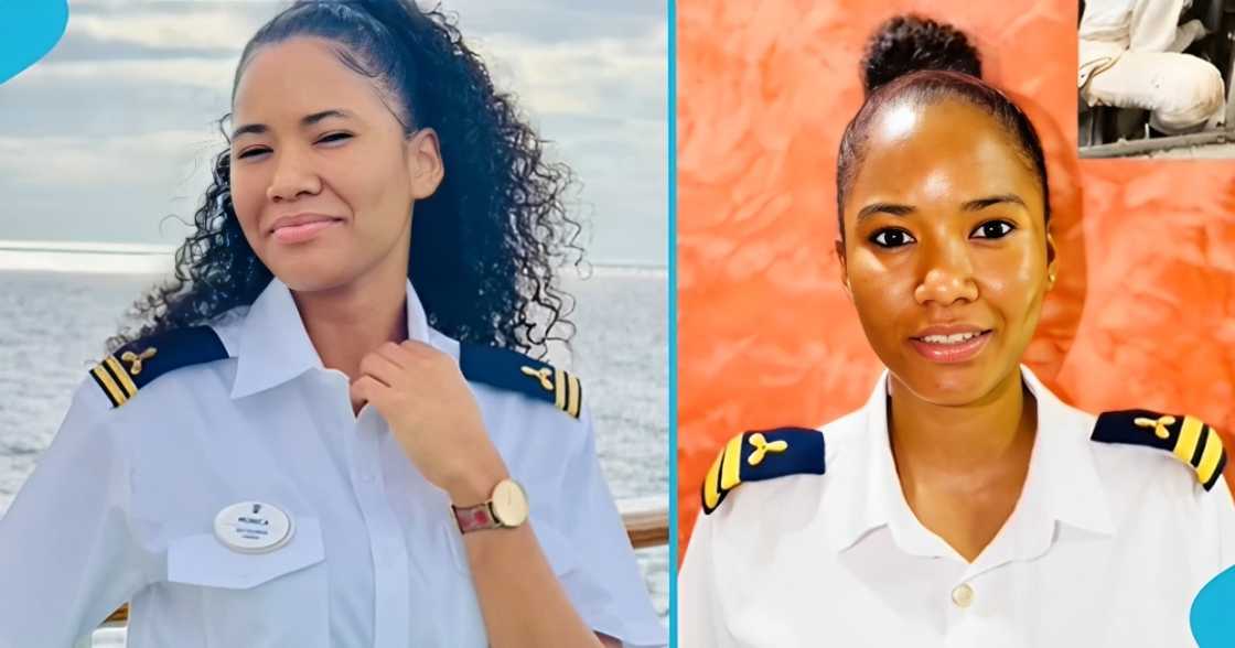 Monica Nancy Candny, Regional Maritime University, first-class degree, US Marine Corps, undergraduate studies. Monica Nancy Candny, Regional Maritime University, first-class degree, US Marine Corps, undergraduate studies.