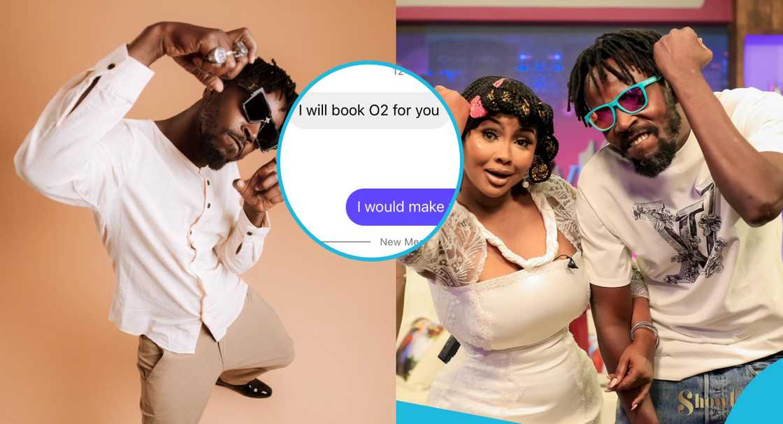 Kwaw Kese and Nana Ama McBrown Kwaw Kese and Nana Ama McBrown