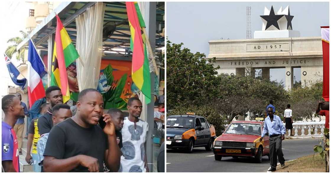 African American wonders why Ghanaians walk very slowly but drive at top speed