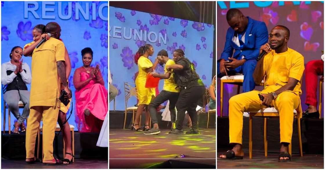 Photo of man interrupting Date Rush to claim Sylvia is his girlfriend Photo of man interrupting Date Rush to claim Sylvia is his girlfriend