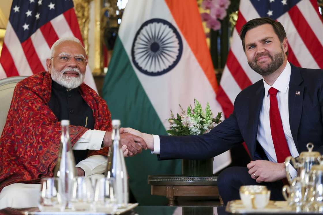 Indian Prime Minister Narendra Modi (L) and US Vice President JD Vance met in Paris in February on the sidelines of the Artificial Intelligence Action Summit Indian Prime Minister Narendra Modi (L) and US Vice President JD Vance met in Paris in February on the sidelines of the Artificial Intelligence Action Summit