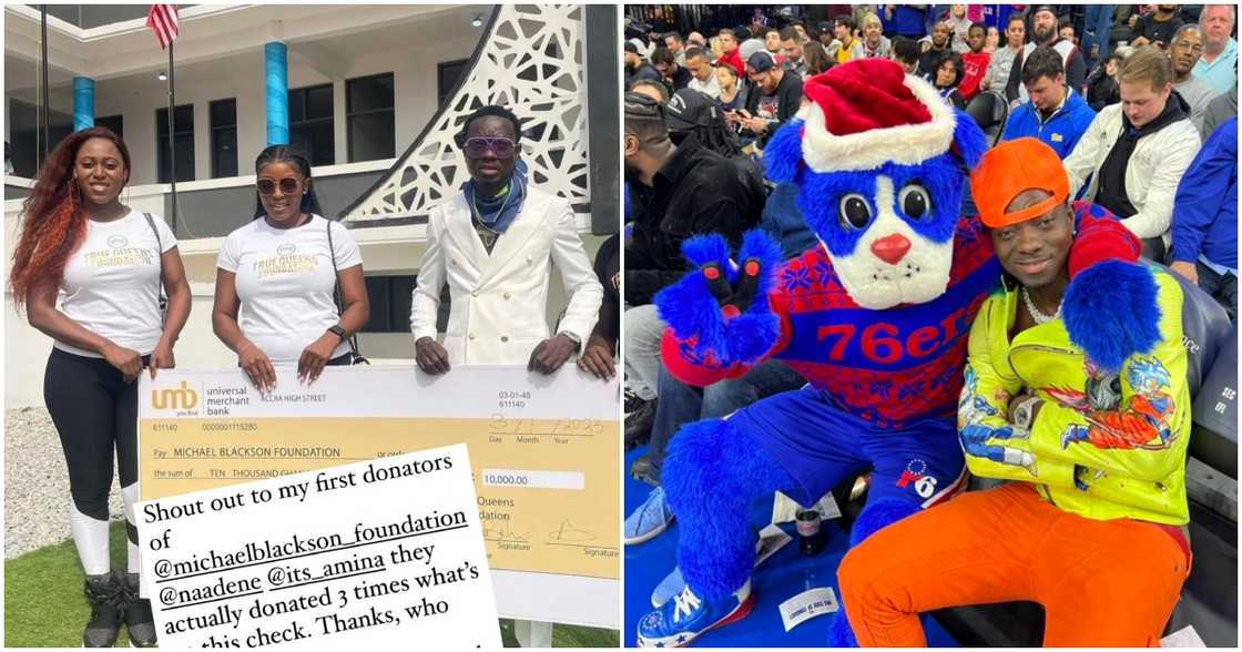 Michael Blackson in Ghana Michael Blackson in Ghana