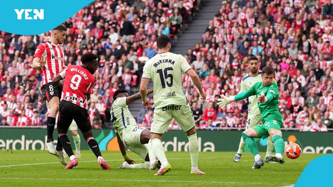 Iñaki Williams, La Liga, Athletic Bilbao, Las Palmas, Spanish football Iñaki Williams, La Liga, Athletic Bilbao, Las Palmas, Spanish football