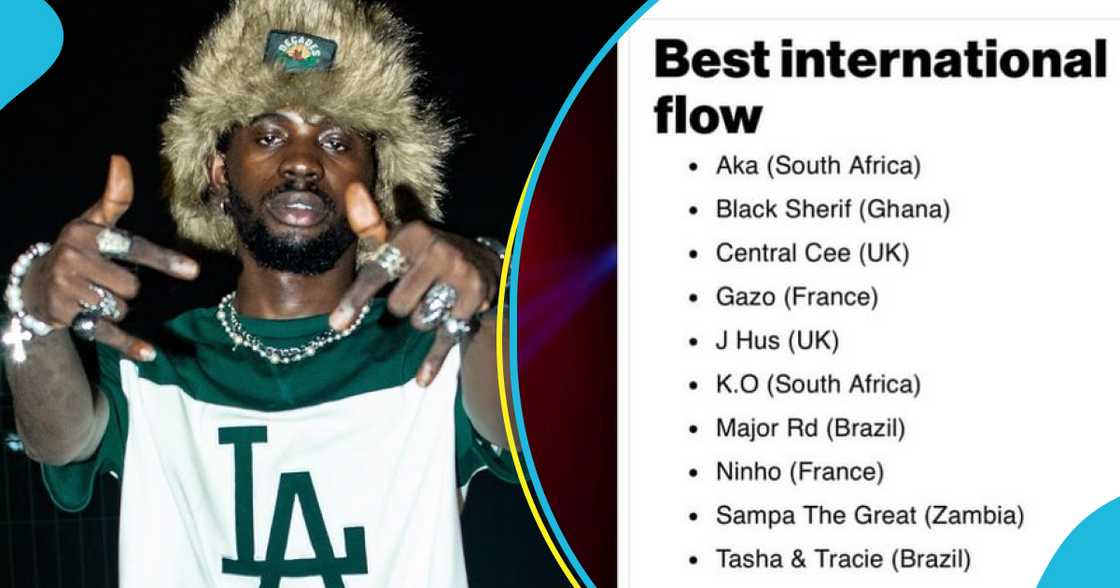 Black Sherif bags BET nomination Black Sherif bags BET nomination