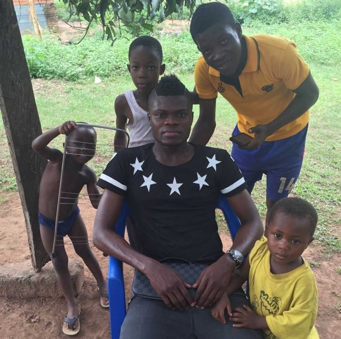 Thomas Partey's humble beginnings in the Greater Accra region of Ghana before he came into prominence in European football Thomas Partey's humble beginnings in the Greater Accra region of Ghana before he came into prominence in European football