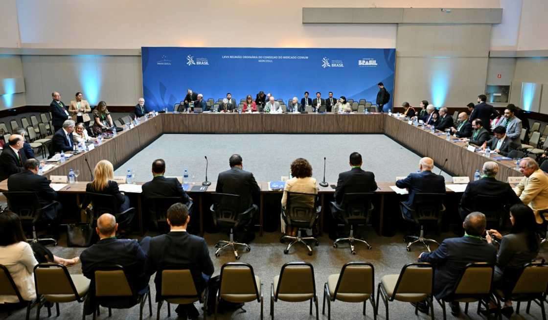 The Mercosur meeting starts with ministerial talks in southern Brazil's Foz de Iguacu -- home to one of the world's largest waterfall systems on the border with Argentina