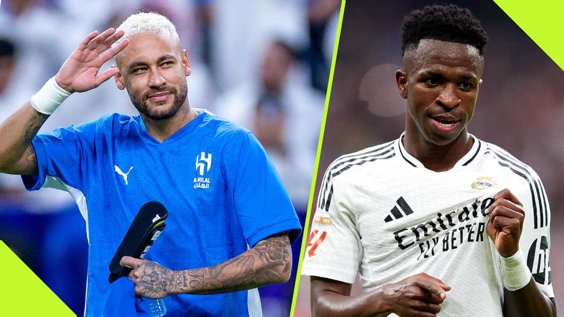 Neymar appears to have won over the hearts of Real Madrid fans after defending Vinicius Junior.