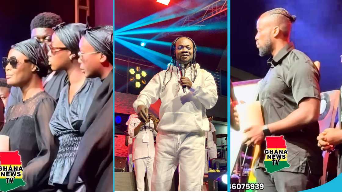 Daddy Lumba’s children, Daddy Lumba's songs, Daddy Lumba's wife, Odo Broni, Akosua serwaa, Sarkodie at Daddy Lumba's vigil Daddy Lumba’s children, Daddy Lumba's songs, Daddy Lumba's wife, Odo Broni, Akosua serwaa, Sarkodie at Daddy Lumba's vigil