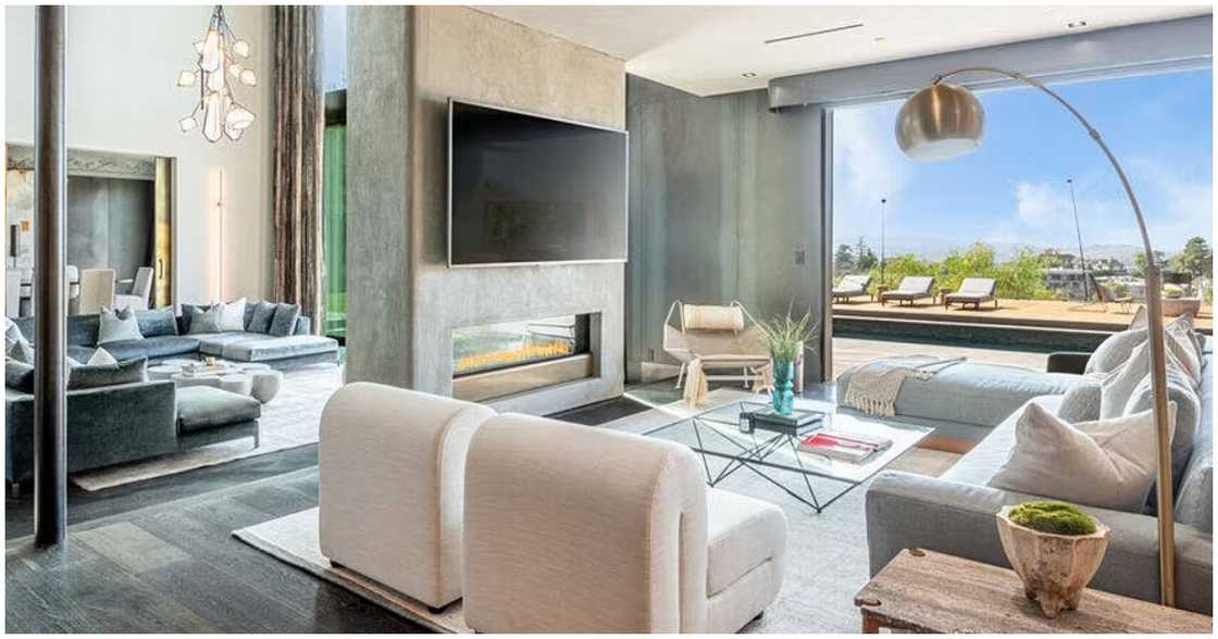 The living room The living room