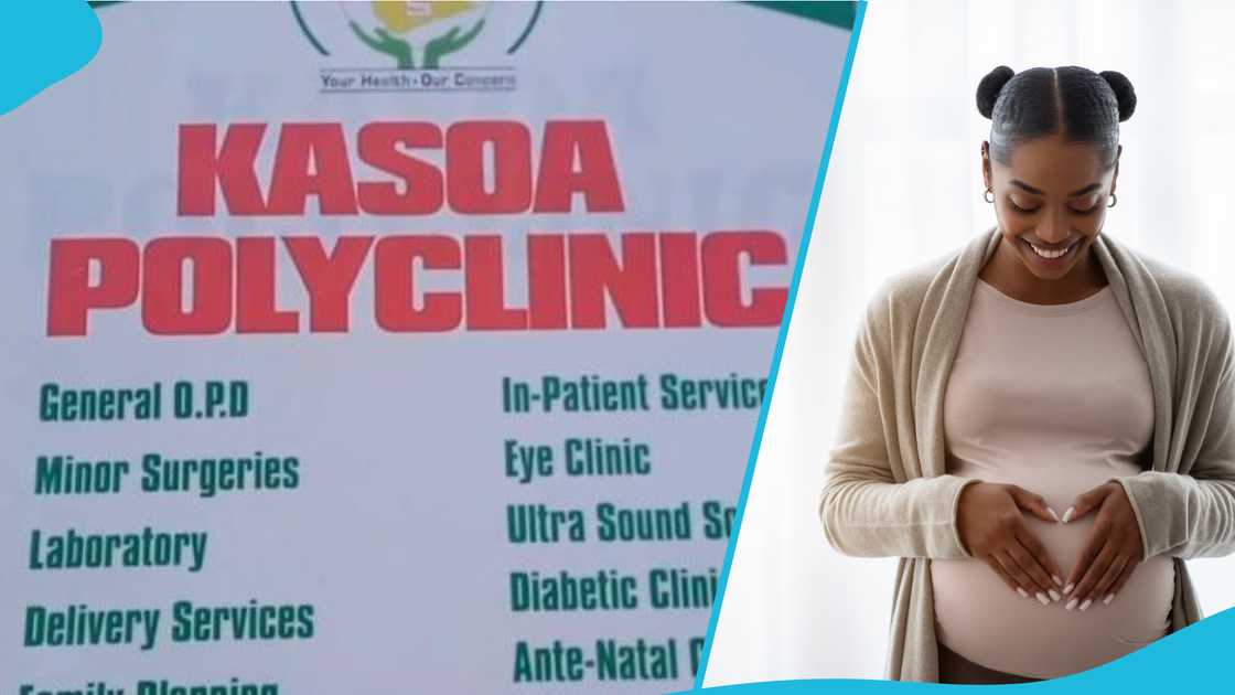 Kasoa Polyclinic, Abigail Opoku, Baby dead in womb, Kasoa Mother and Child, Hospitals in Kasoa.