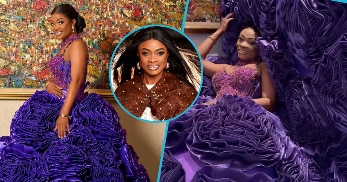 Evangelist Diana Asamoah slays in flawless makeup Evangelist Diana Asamoah slays in flawless makeup