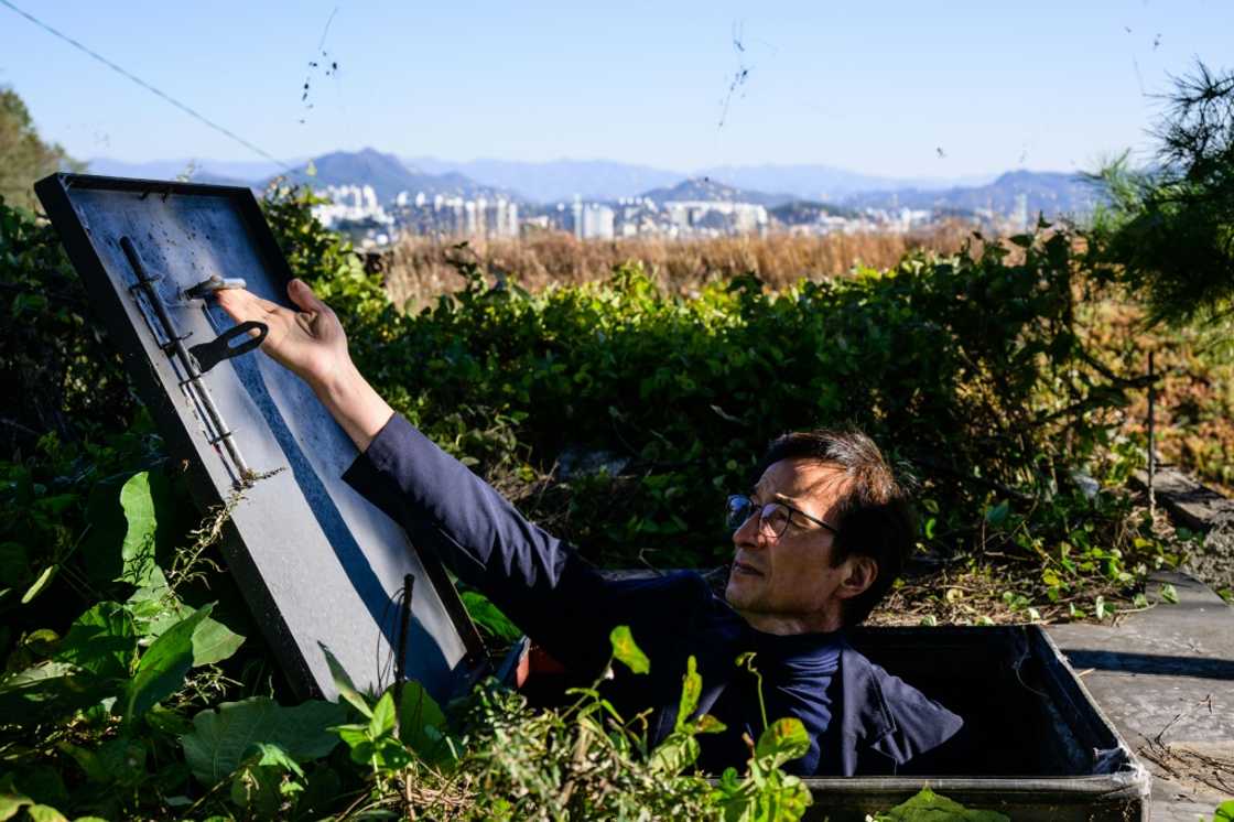 Lee says his shelter could keep him safe from a nuclear disaster and withstand a direct hit from a conventional missile