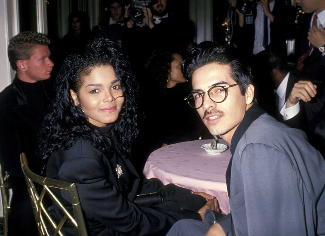 Janet Jackson and Rene Elizondo at the Fourth Annual ASCAP Film & Television Music Awards in Beverly Hills. Janet Jackson and Rene Elizondo at the Fourth Annual ASCAP Film & Television Music Awards in Beverly Hills.