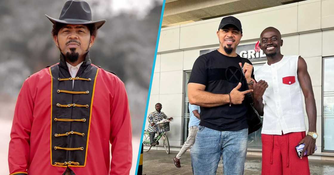 Lil Win and Ramsey Nouah in photos Lil Win and Ramsey Nouah in photos