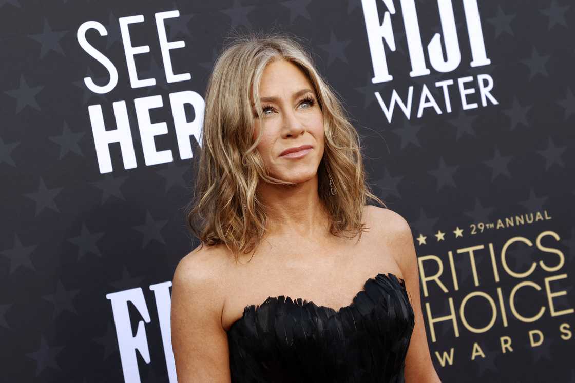 Jennifer Aniston arrives for the 29th Annual Critics' Choice Awards Jennifer Aniston arrives for the 29th Annual Critics' Choice Awards