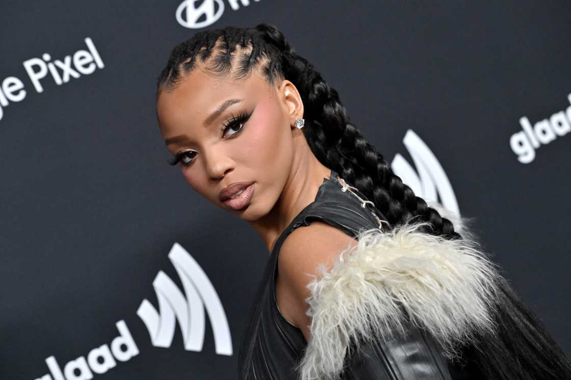 Chlöe attends the 35th Annual GLAAD Media Awards at The Beverly Hilton in Beverly Hills, California. Chlöe attends the 35th Annual GLAAD Media Awards at The Beverly Hilton in Beverly Hills, California.