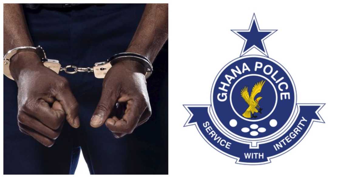 Ghana police arrest Ghana police arrest