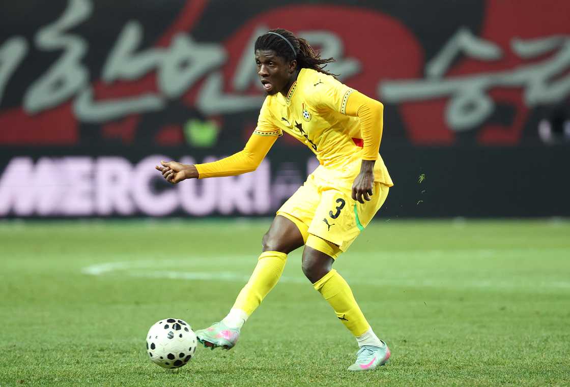 Caleb Yirenkyi, Michael Essien, Arsenal, Bournemouth, Nordsjaelland, Premier League. Caleb Yirenkyi, Michael Essien, Arsenal, Bournemouth, Nordsjaelland, Premier League.