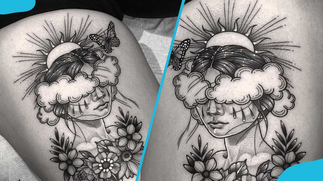 Expressive PTSD body art Expressive PTSD body art